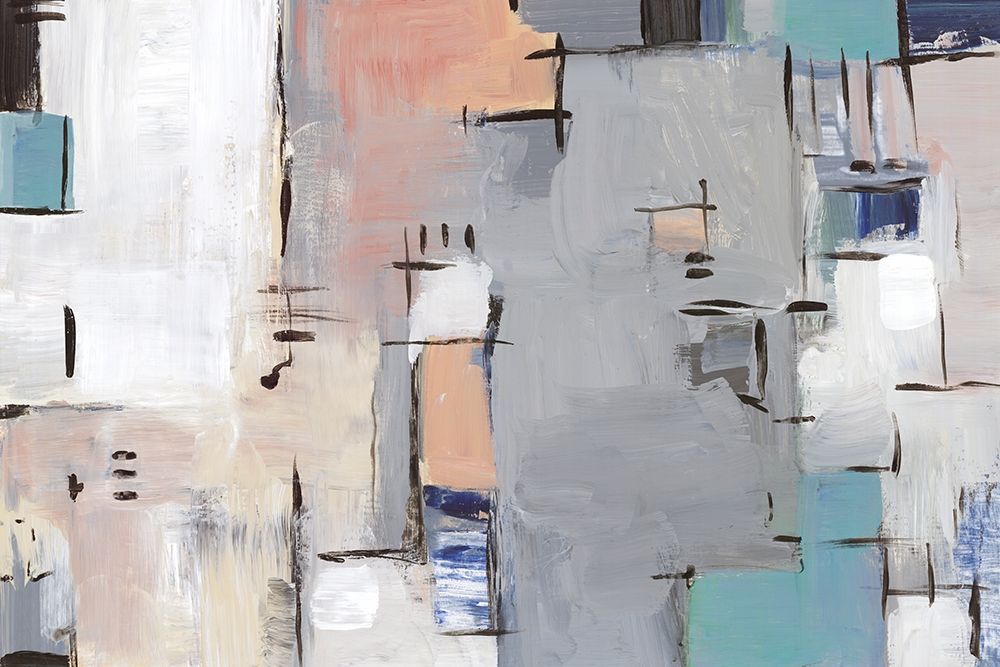Intertwining Grid II art print by Lera for $57.95 CAD