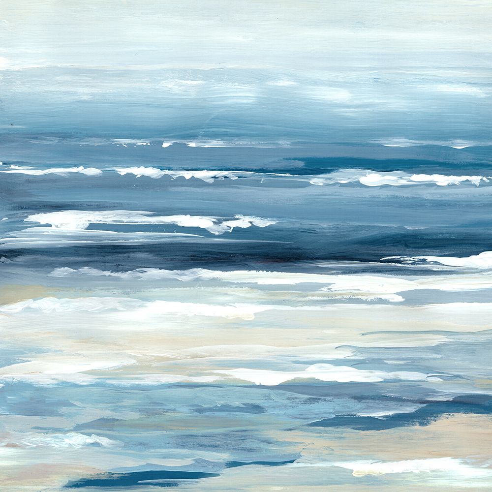 Tides of Blue II art print by Lera for $57.95 CAD