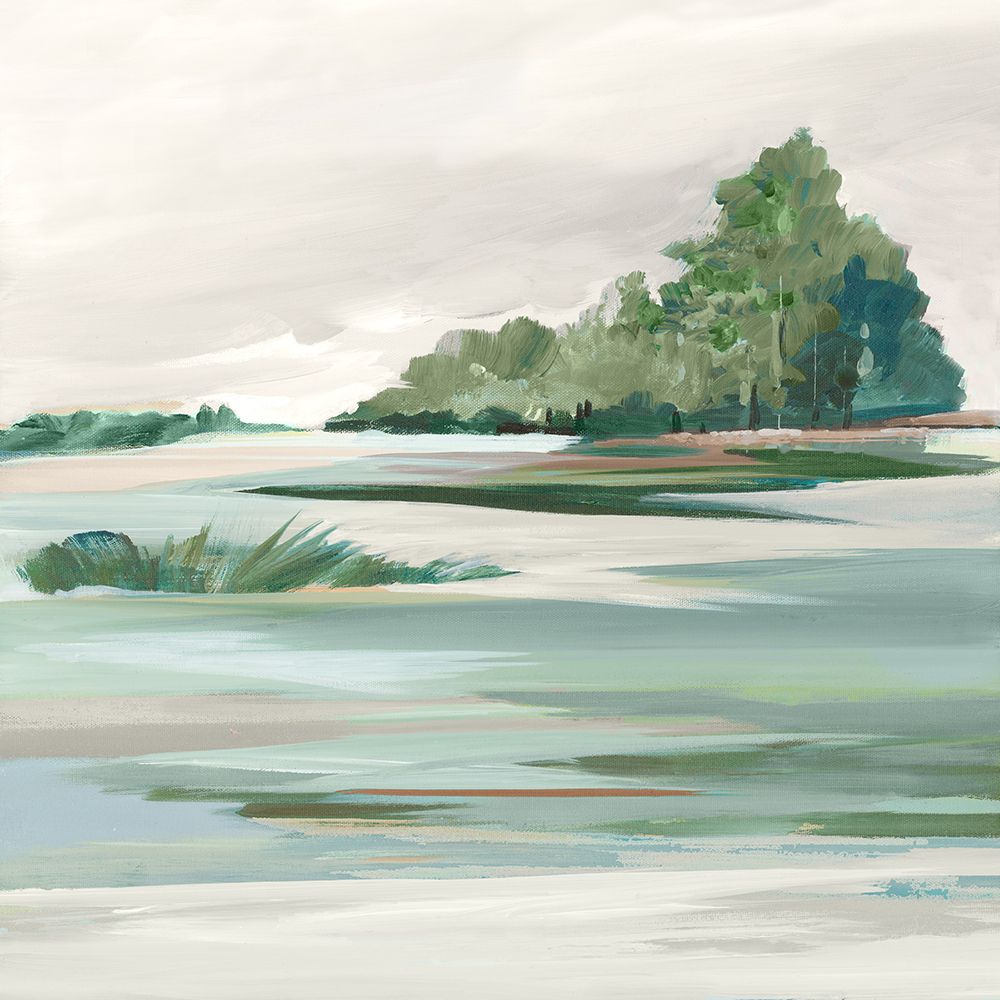 Shoreside Serenity I art print by Lera for $57.95 CAD
