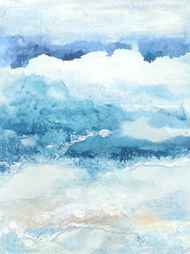 Abstract Sea I art print by Lera for $57.95 CAD
