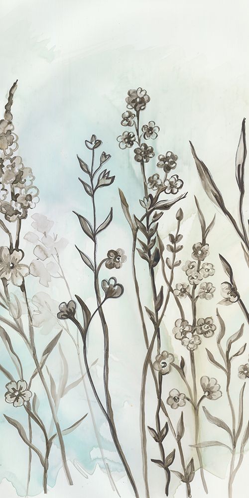 Field of Wild Flowers I art print by Lera for $57.95 CAD
