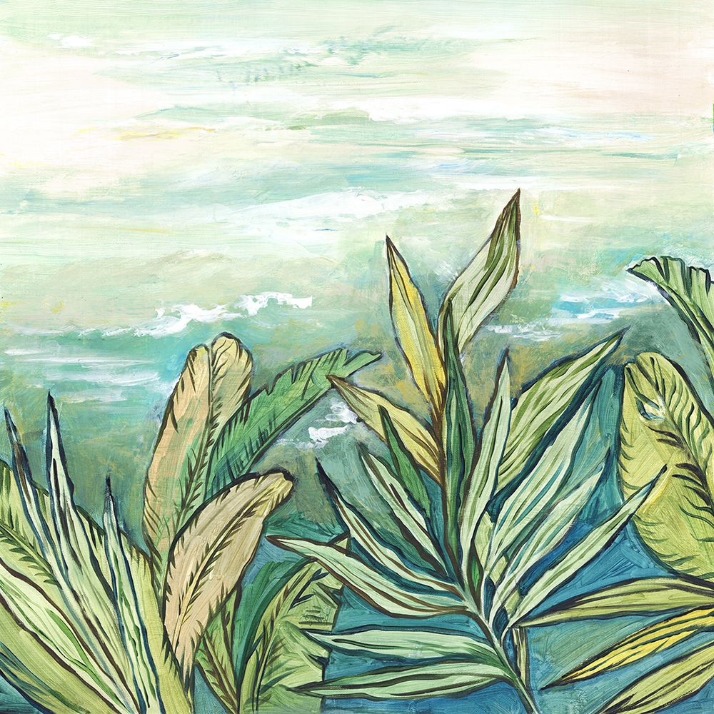 Tropical Wind Breeze art print by Lera for $57.95 CAD