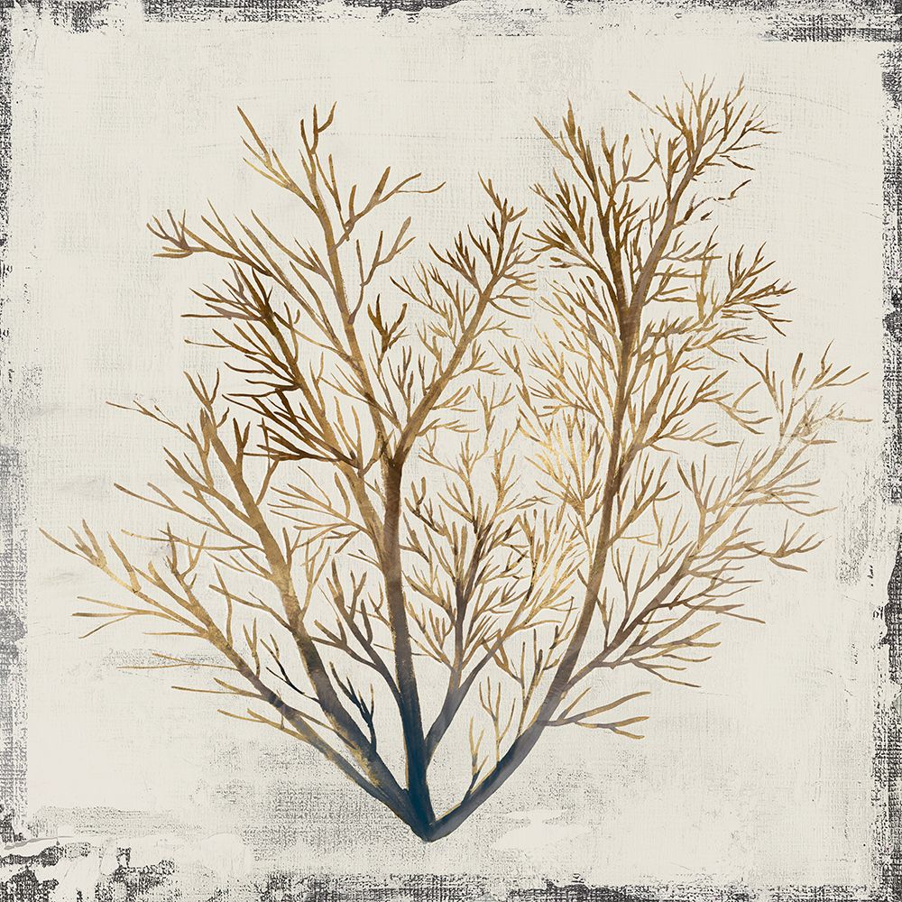 Yellow Coral II art print by Lily K for $57.95 CAD