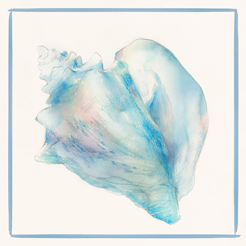 Seashell Serenade I art print by Lily K for $57.95 CAD