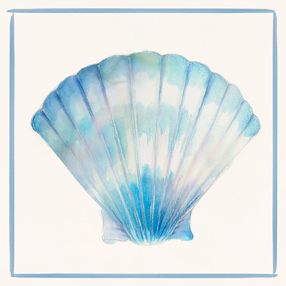 Seashell Serenade III art print by Lily K for $57.95 CAD