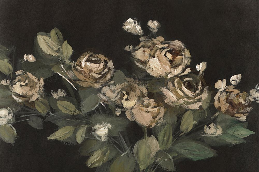 Roses in Soft Shadows art print by Lily K for $57.95 CAD