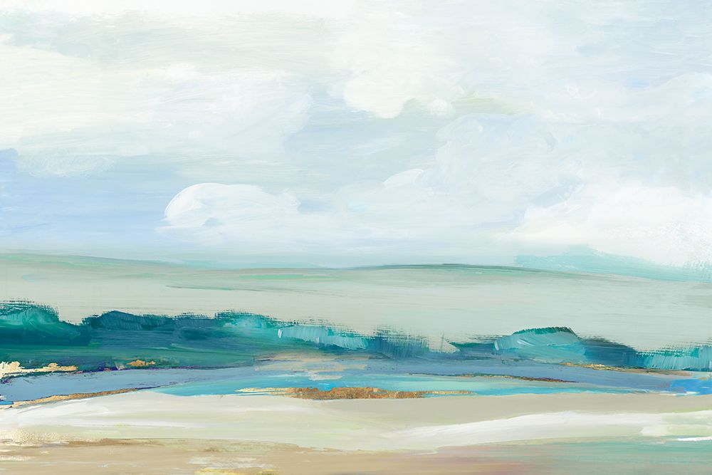 Rolling Blue Hills art print by PI Studio for $57.95 CAD