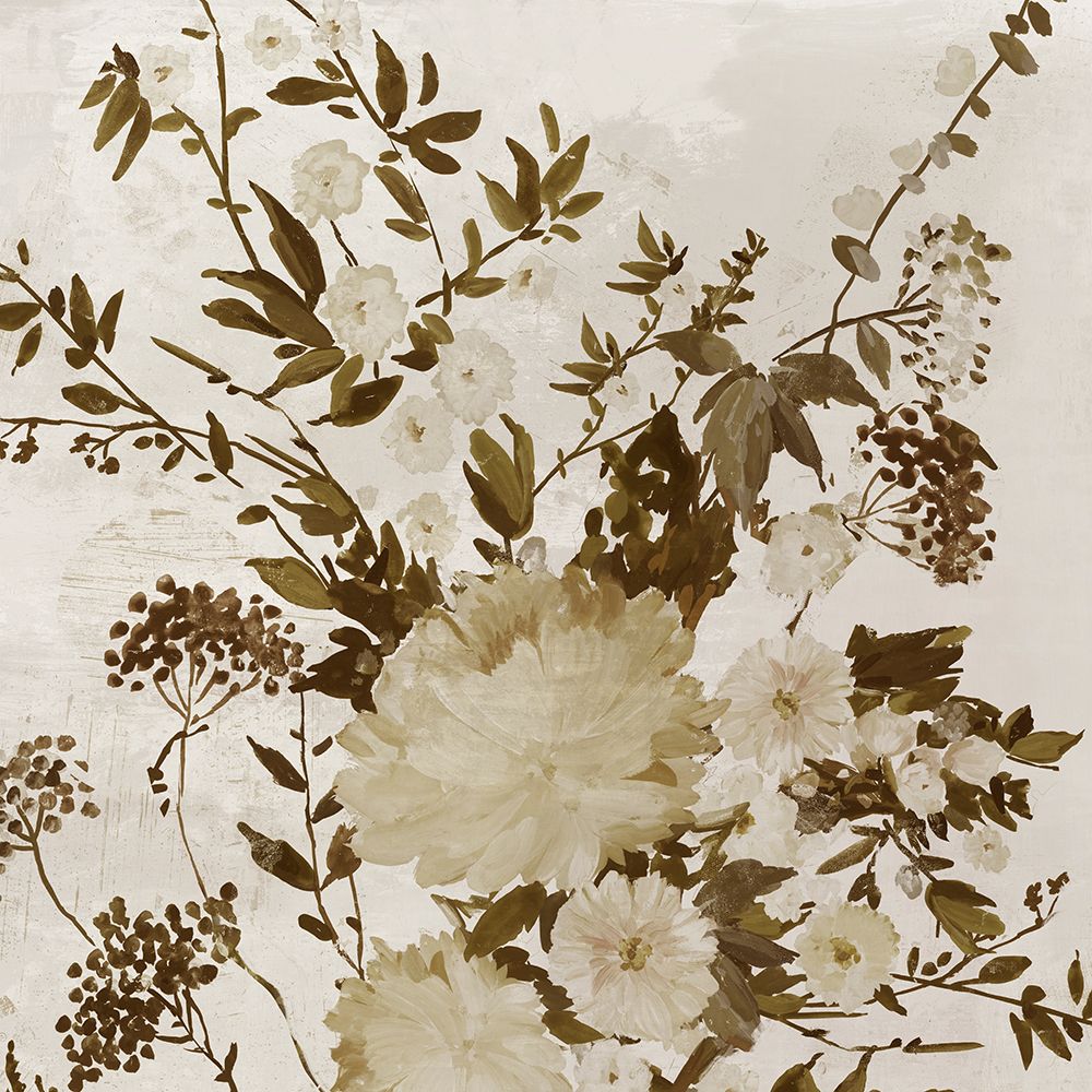 Yellow Floral Explosion art print by PI Studio for $57.95 CAD