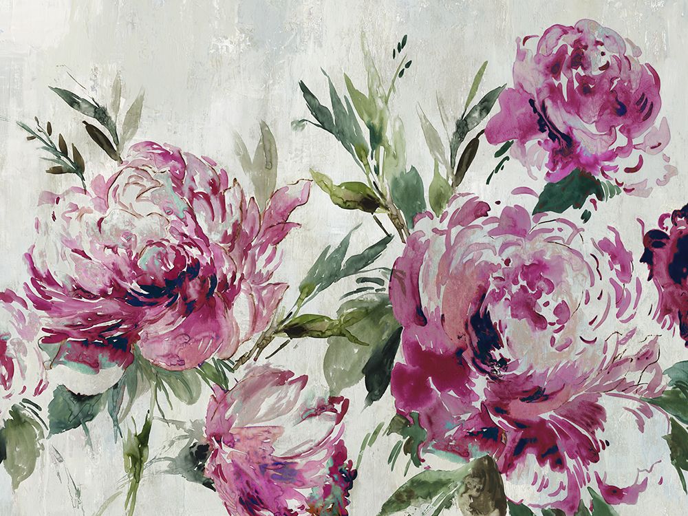 Pink Peony Embrace art print by PI Studio for $57.95 CAD