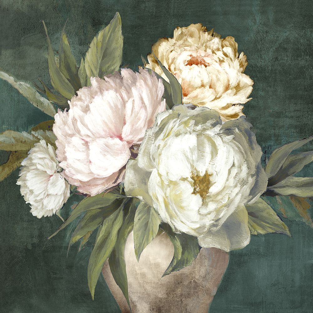 Peonies in a Rustic Vase art print by PI Studio for $57.95 CAD