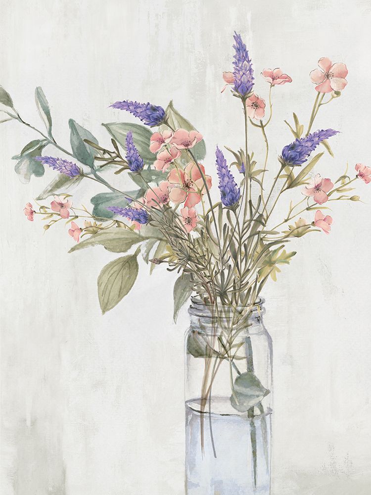 Jar of Delicate Blooms art print by PI Studio for $57.95 CAD