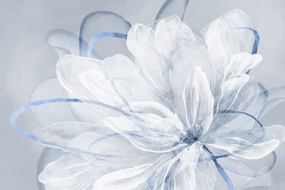 Petals in Tranquil Hues art print by PI Studio for $57.95 CAD