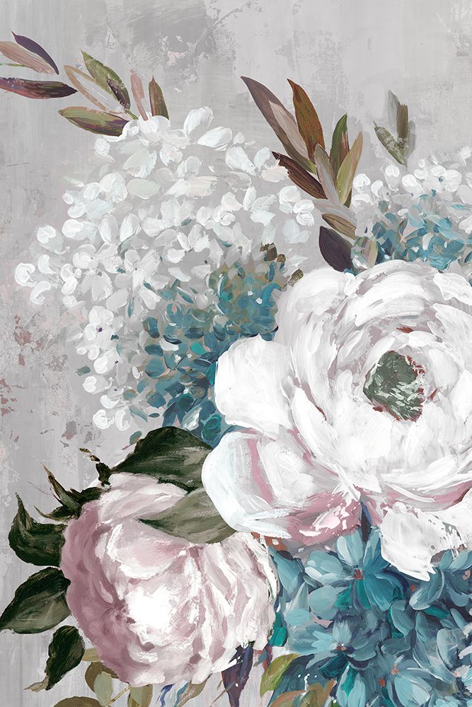 Blossoms on a Soft Canvas II art print by PI Studio for $57.95 CAD