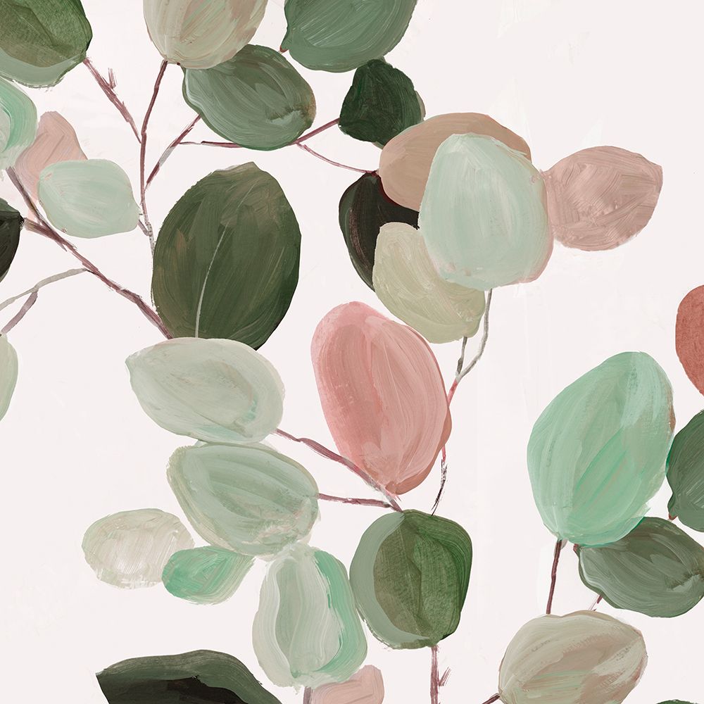 Delicate Pastel Botanical Harmony II art print by PI Studio for $57.95 CAD