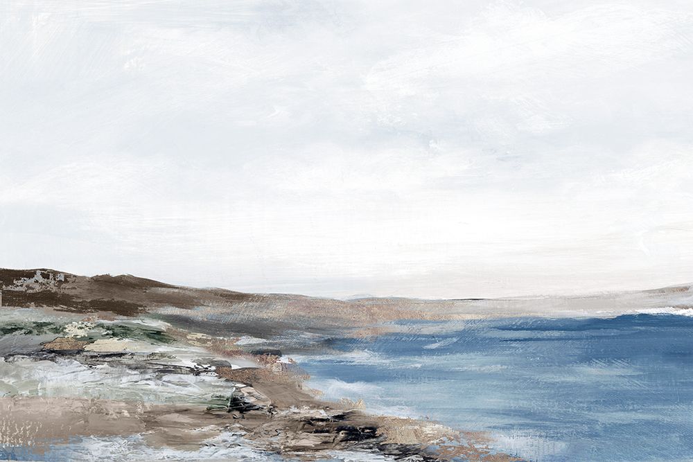 Coastal Serenity Under Vast Sky art print by PI Studio for $57.95 CAD