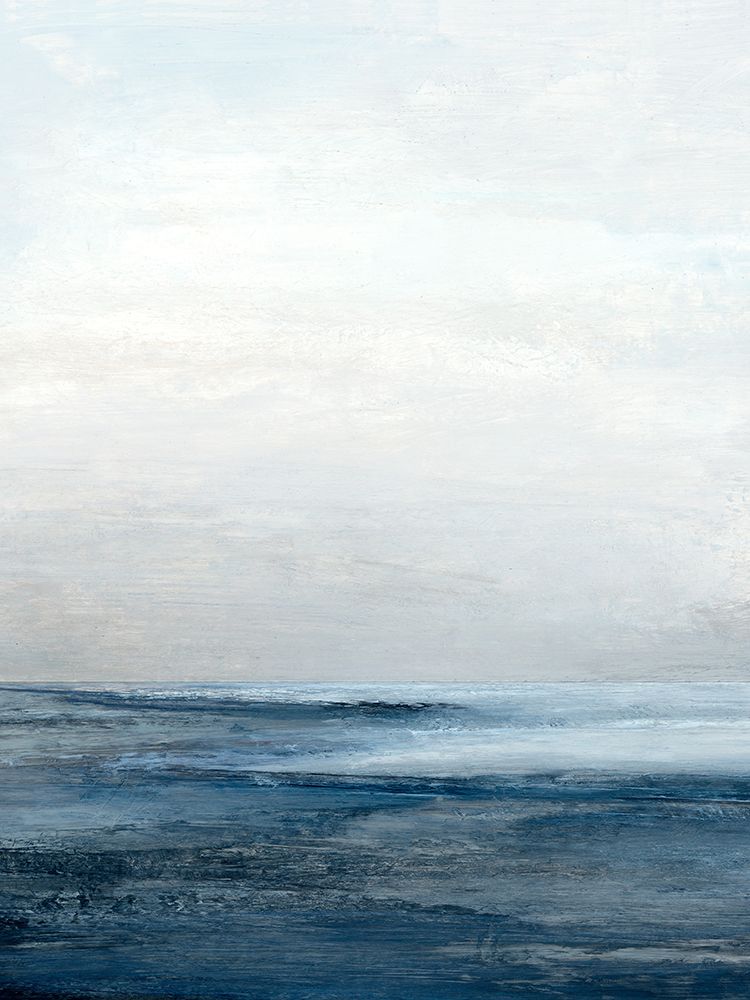 Calm Ocean Under Cloudy Sky I art print by PI Studio for $57.95 CAD