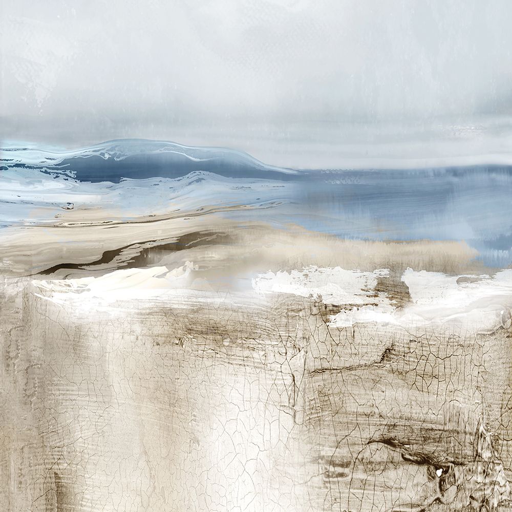 Misty Coastal Horizon art print by PI Studio for $57.95 CAD