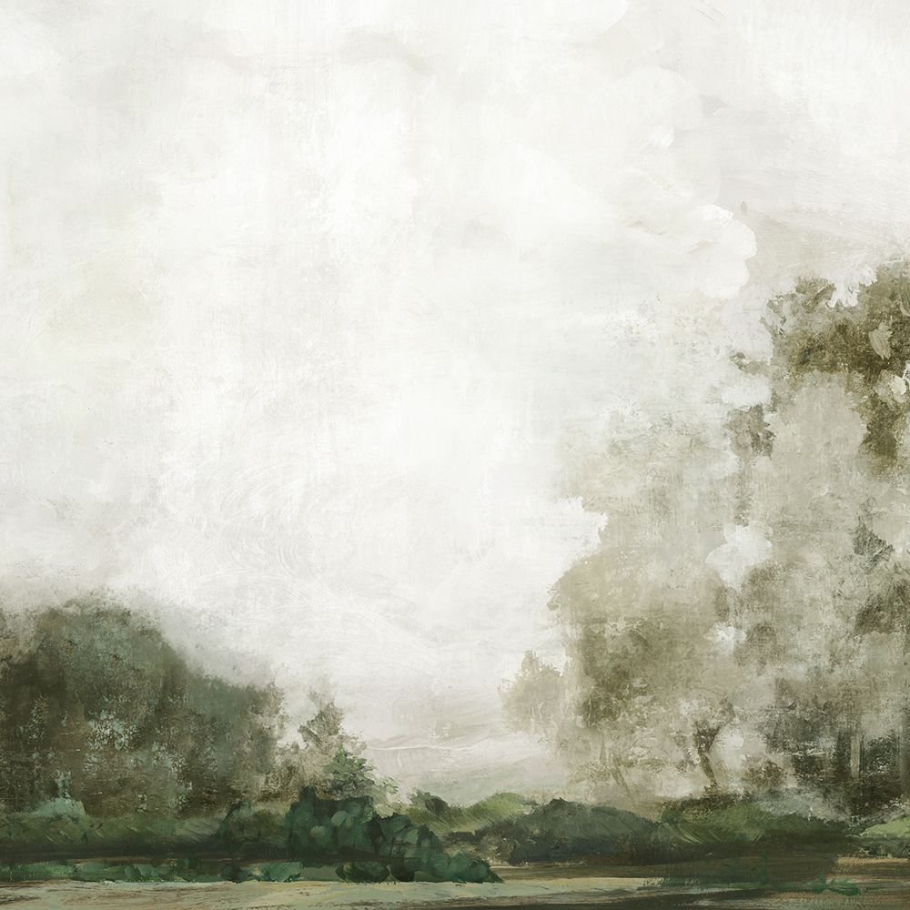 Misty Morning Over the Trees art print by PI Studio for $57.95 CAD