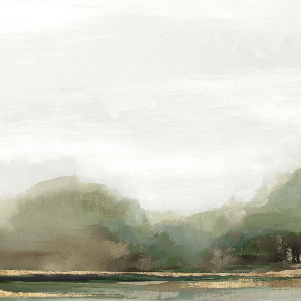 Misty Landscape at Dawn art print by PI Studio for $57.95 CAD
