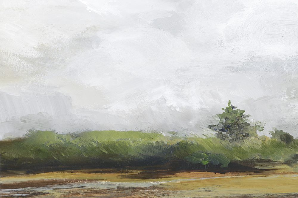 Lone Tree Under Overcast Sky art print by PI Studio for $57.95 CAD