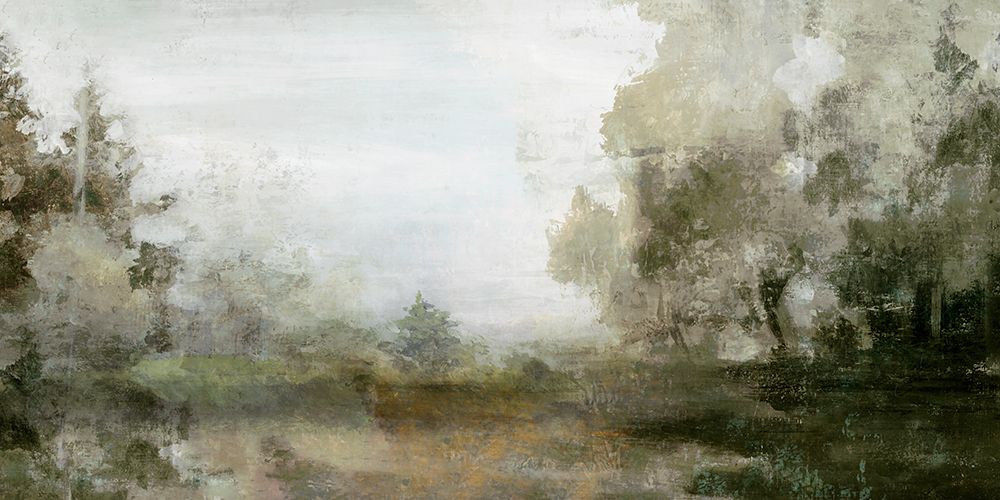 Misty Forest Morning Silence art print by PI Studio for $57.95 CAD