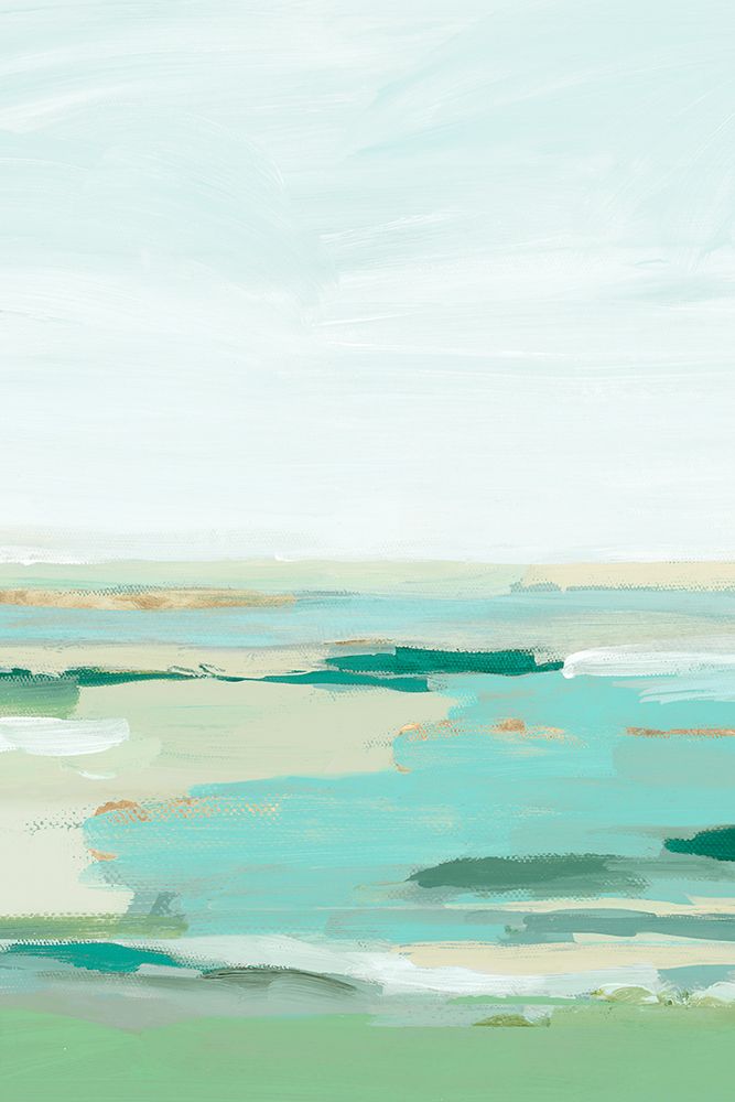 Gentle Tides on Tranquil Shores I art print by PI Studio for $57.95 CAD