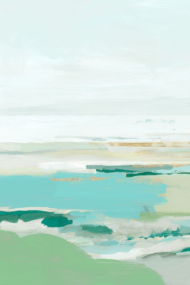 Gentle Tides on Tranquil Shores II art print by PI Studio for $57.95 CAD
