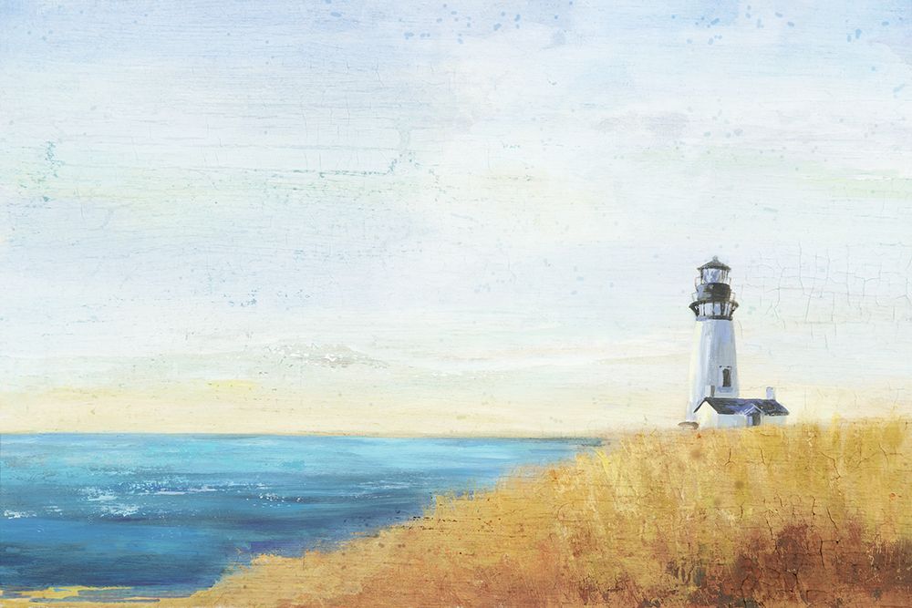 Lighthouse by the Tranquil Sea art print by PI Studio for $57.95 CAD