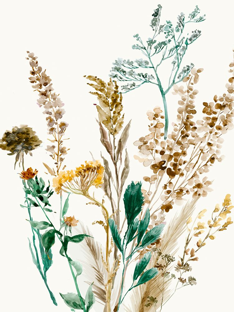 Whispering Autumn Flora II art print by PI Studio for $57.95 CAD