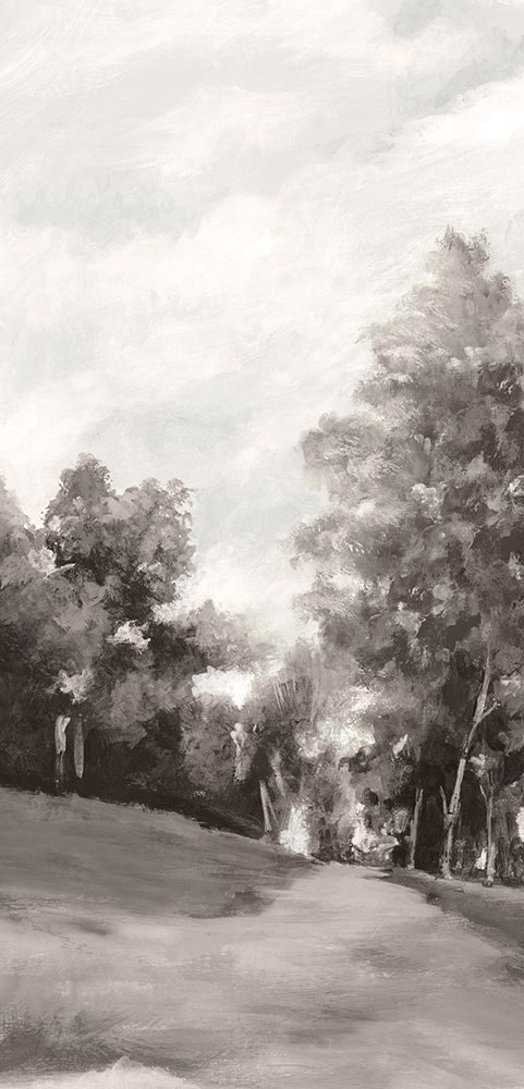 Pathway Through Tranquil Trees I art print by PI Studio for $57.95 CAD