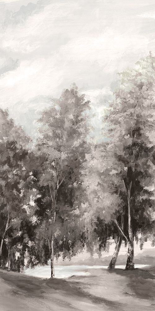 Pathway Through Tranquil Trees II art print by PI Studio for $57.95 CAD