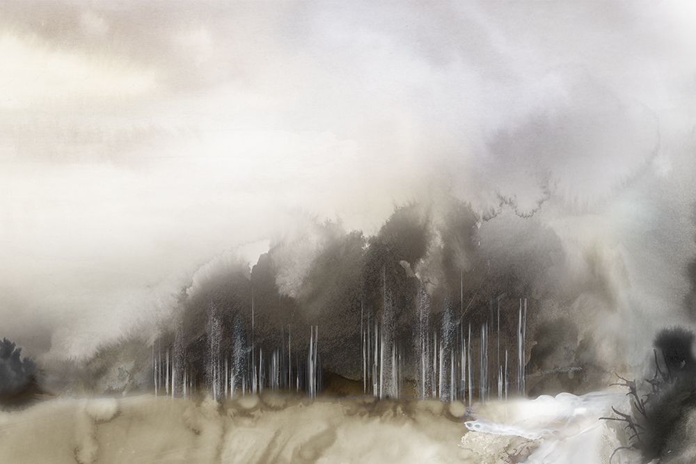 Misty Forest Under Grey Skies art print by PI Studio for $57.95 CAD