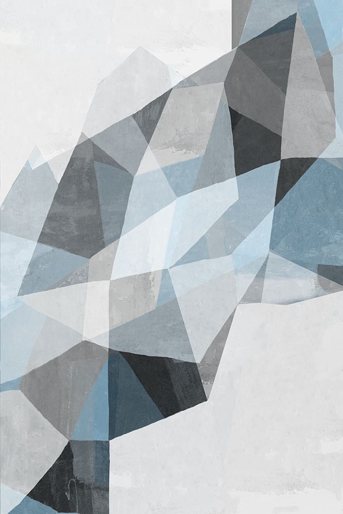Geometric Ice Formations I art print by PI Studio for $57.95 CAD