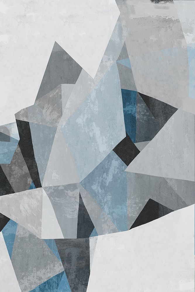 Geometric Ice Formations II art print by PI Studio for $57.95 CAD