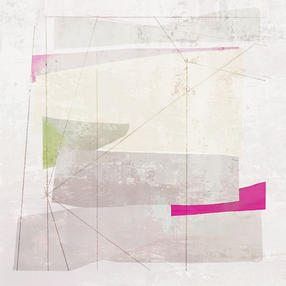 Geometric Layers in Soft Hues II art print by PI Studio for $57.95 CAD