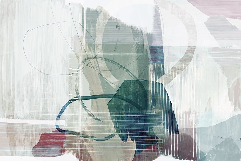 Abstract Flow of Subtle Colors art print by PI Studio for $57.95 CAD