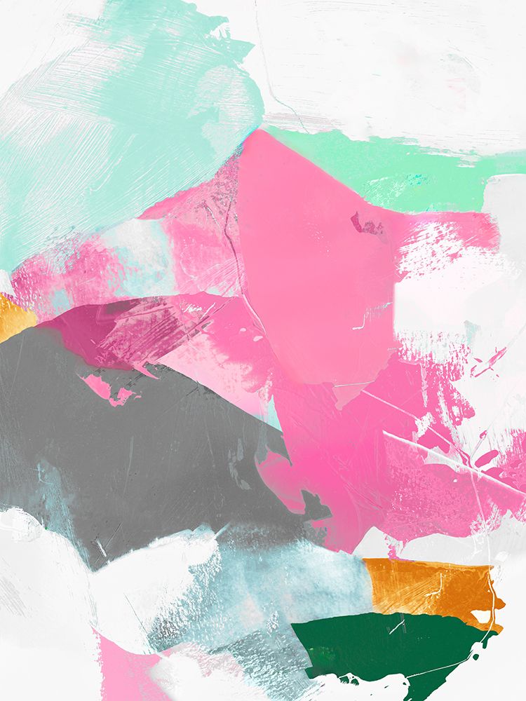 Pastel Dreams in Abstract Motion II art print by PI Studio for $57.95 CAD