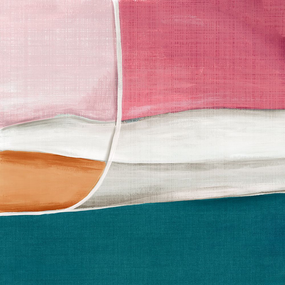 Colorful Strata of Calm Horizons I art print by PI Studio for $57.95 CAD