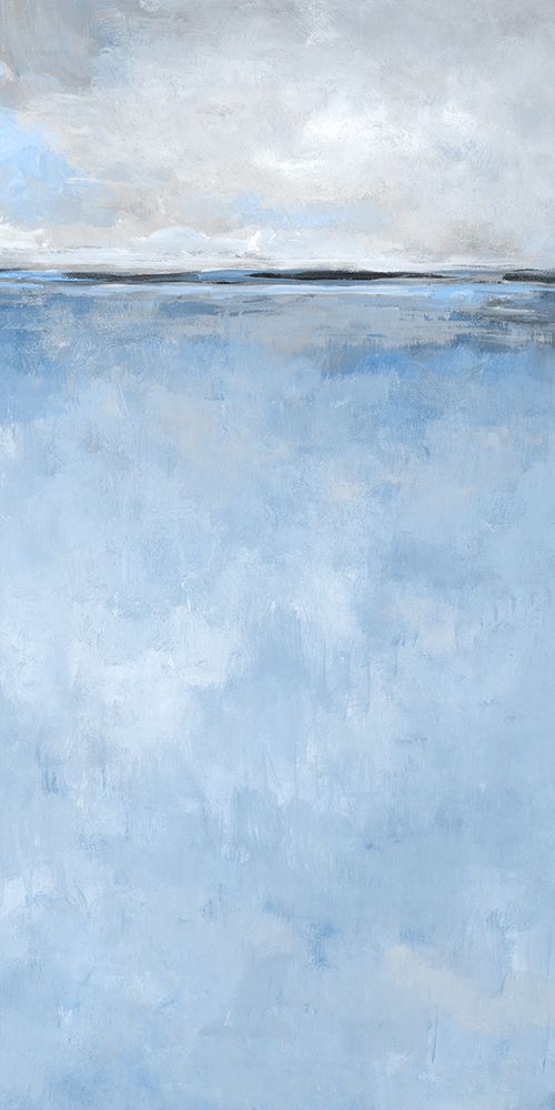 Calm Horizon Under Clouded Sky II art print by PI Studio for $57.95 CAD