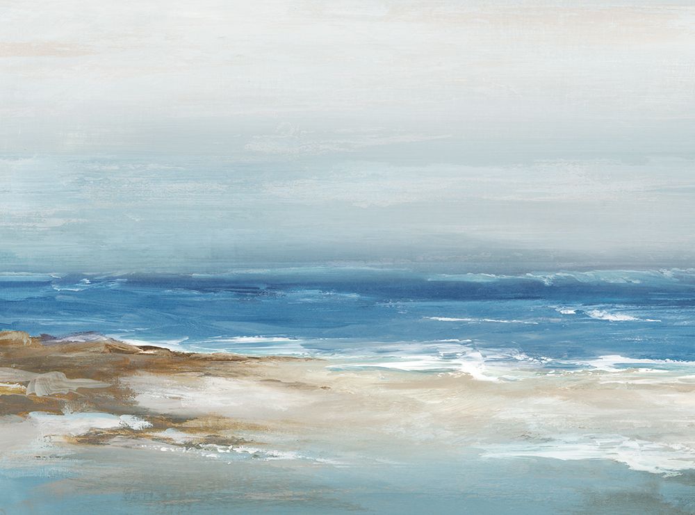 Tranquil Ocean Horizon I art print by PI Studio for $57.95 CAD