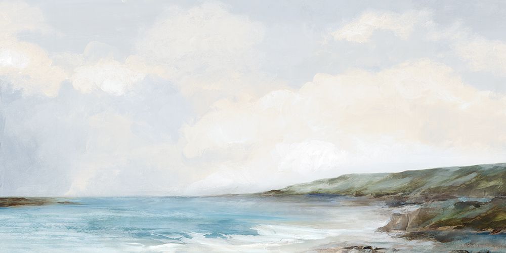 Misty Coastline at Dawn art print by PI Studio for $57.95 CAD