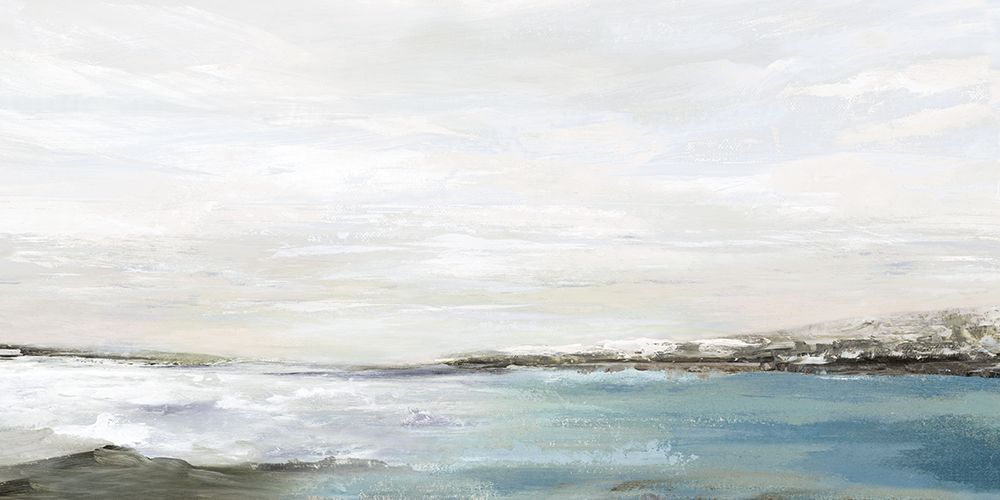 Serene Coastal Horizon art print by PI Studio for $57.95 CAD