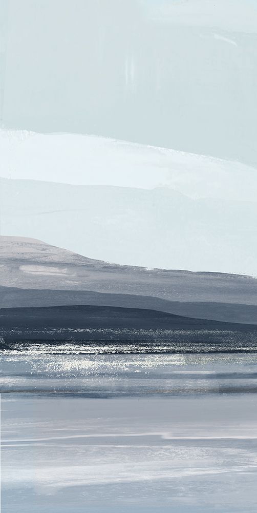 Serene Coastal Horizon I art print by PI Studio for $57.95 CAD