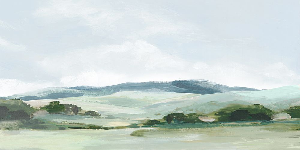 Gentle Hills Under Soft Skies art print by PI Studio for $57.95 CAD