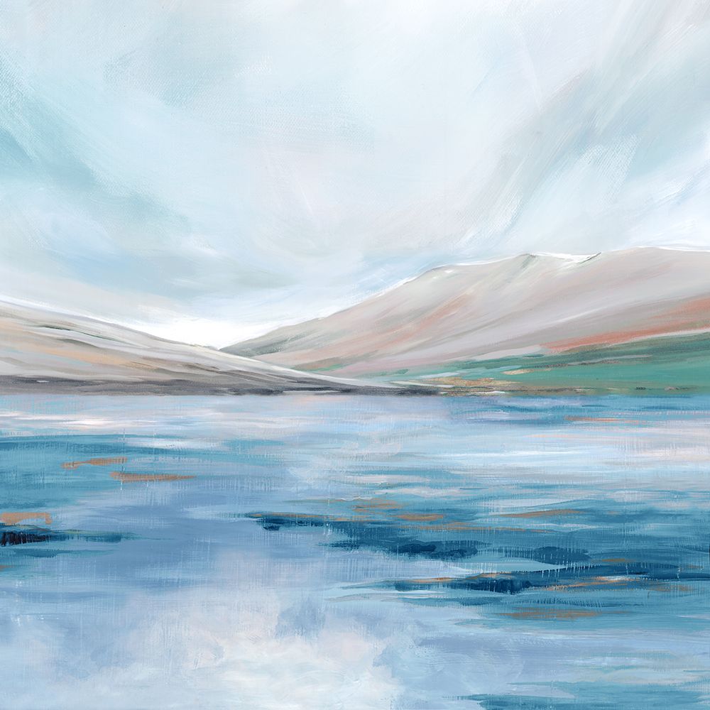 Calm Waters Under Soft Skies art print by PI Studio for $57.95 CAD