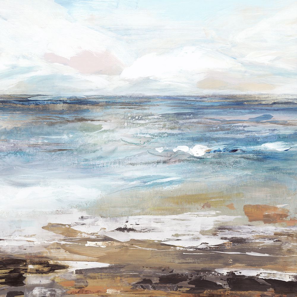 Tranquil Coastal Horizon art print by PI Studio for $57.95 CAD