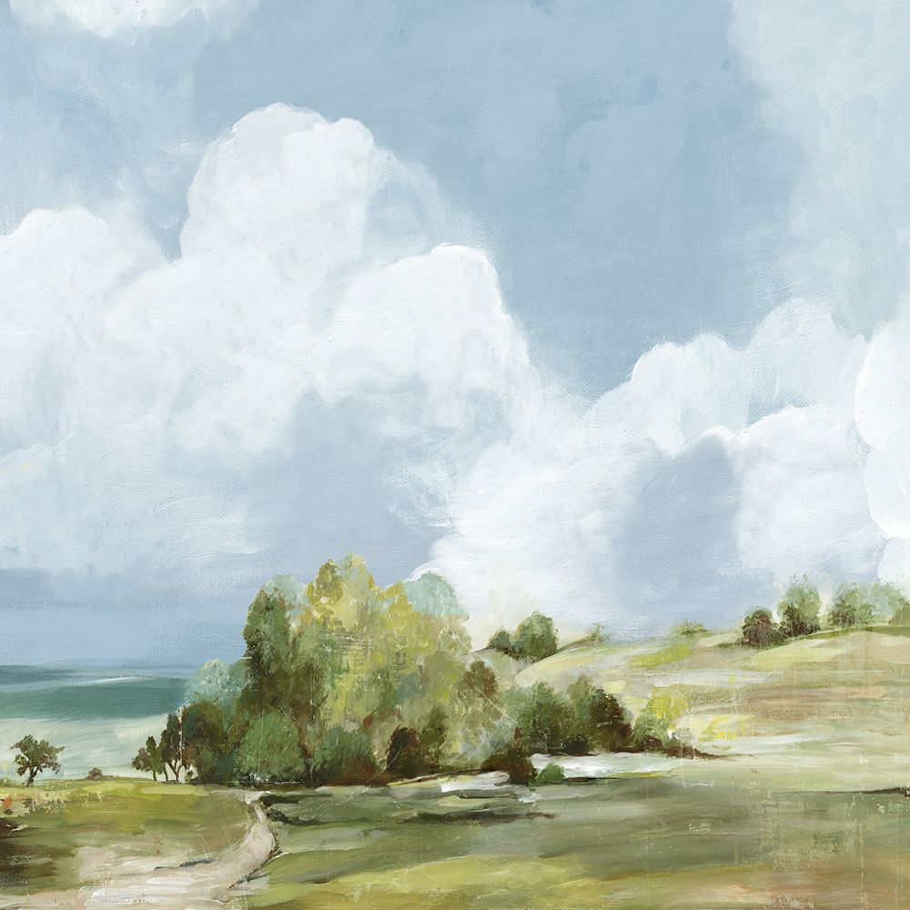 Peaceful Hills Under Vast Skies art print by PI Studio for $57.95 CAD