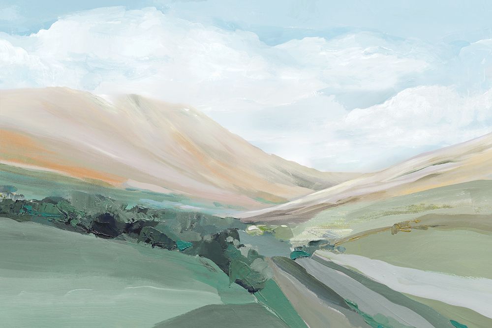 Gentle Hills Under Soft Skies art print by PI Studio for $57.95 CAD