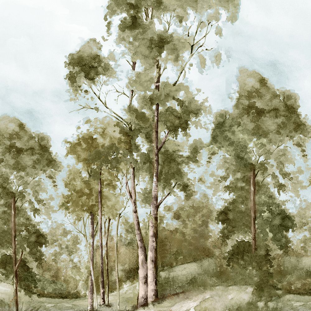 Pathway Through Tranquil Woods art print by PI Studio for $57.95 CAD