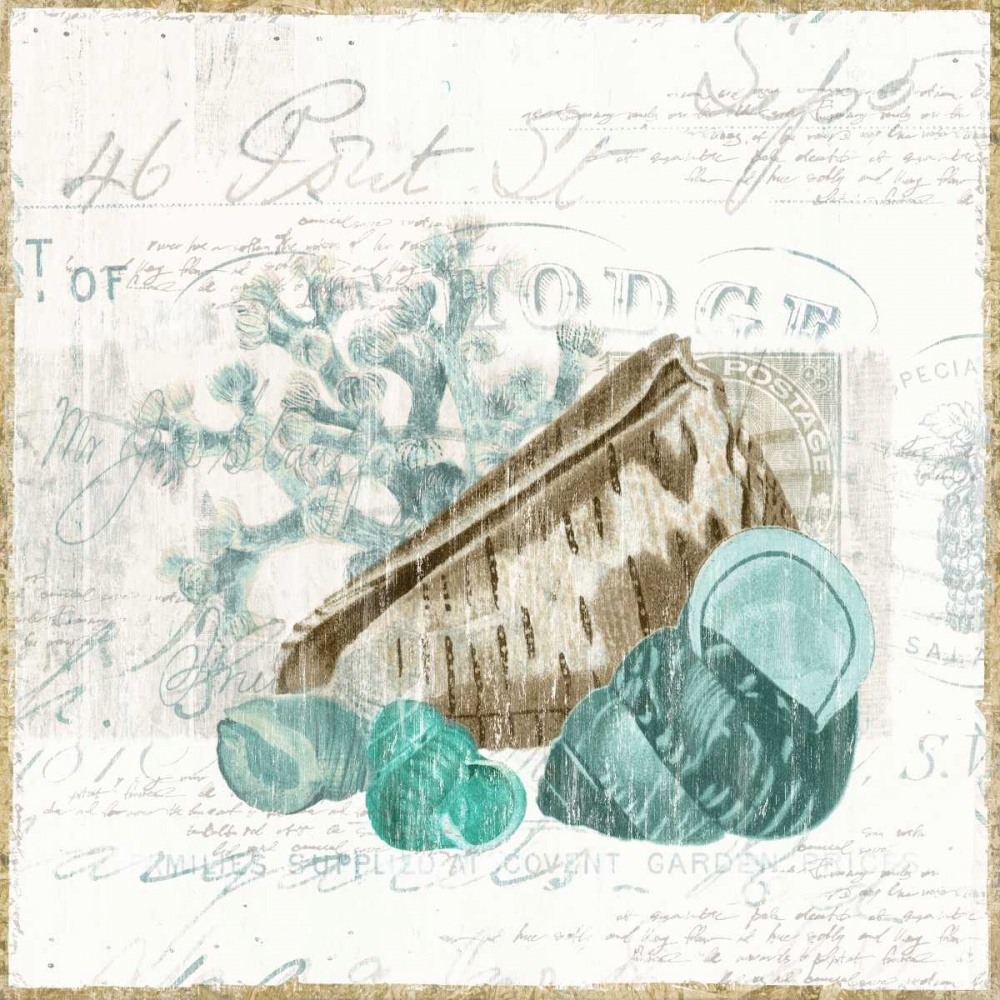 Shell Letter III art print by Maya Woods for $57.95 CAD
